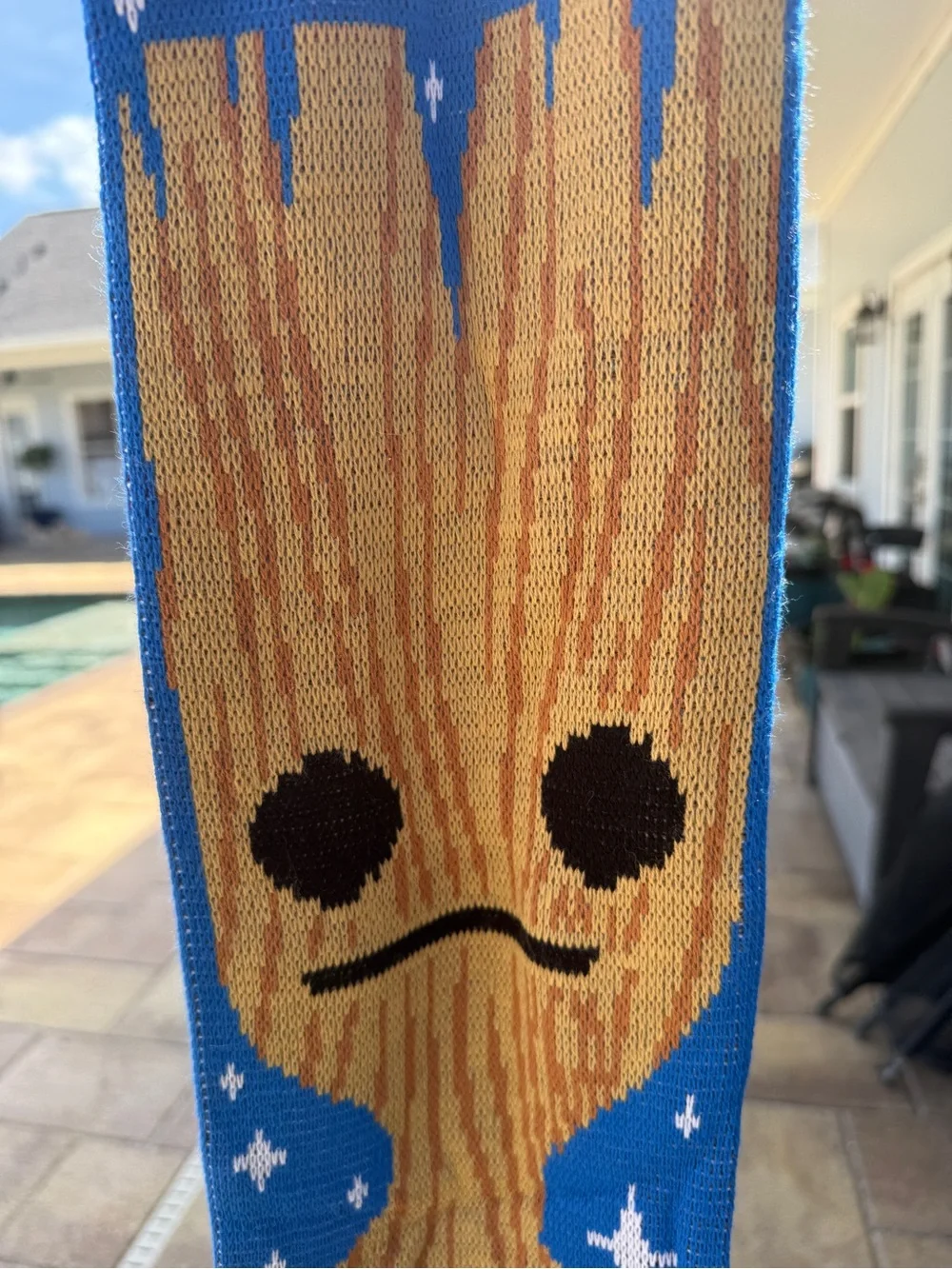 Marvel Men's Multi Scarf-wrap Guardians of the Galaxy Groot